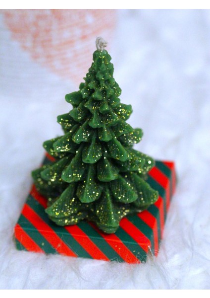 Seni Seviyorum Kupa ve Çam Ağacı Mum fırsatları