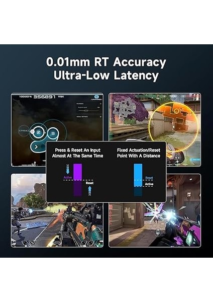 Ace 60 Pro%60 Hall Effect Uranus Manyetik Switch Rgb Hotswap Siyah Mekanik Gaming Klavye modelleri