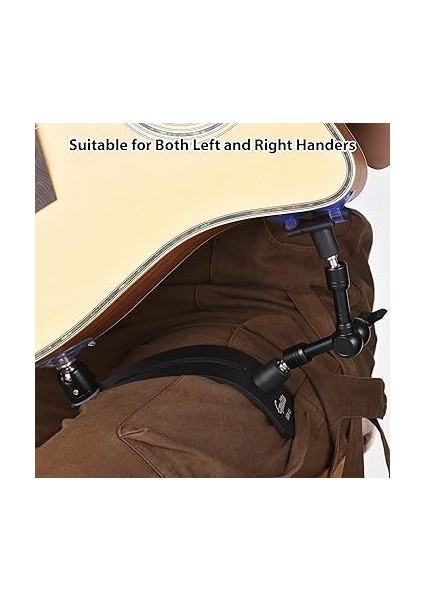 Gitar Desteği Dinlenme Bacak Braketi Vantuz Dağı Alüminyum Profesyonel Gitar Bacak Standı Müzik Aletleri Aksesuarları Klasik Akustik Gitar Için Hafif Katlanabilir Bacak Destek Braketi modelleri