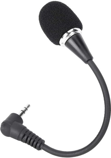 Mini Mikrofon, Mini Kondenser Mikrofon Çok Yönlü Esnek Kafa Vokal Kayıt Güçlendirilmiş Ekipman