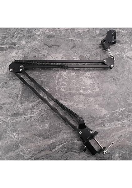 Pro Masaüstü Mikrofon Tutucu Süspansiyon Mikrofon Standı Masa Montaj Kelepçe Kartopu Için indirimleri