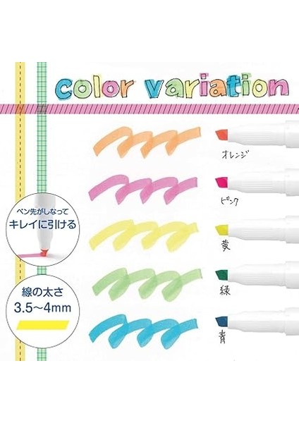 Justfit Fosforlu Kalem 5li Pvc modelleri