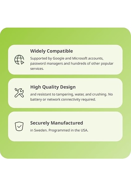 Yubikey 5c Nfc Iki Faktör Orijinallik USB ve Nfc Güvenlik Anahtarı fırsatları