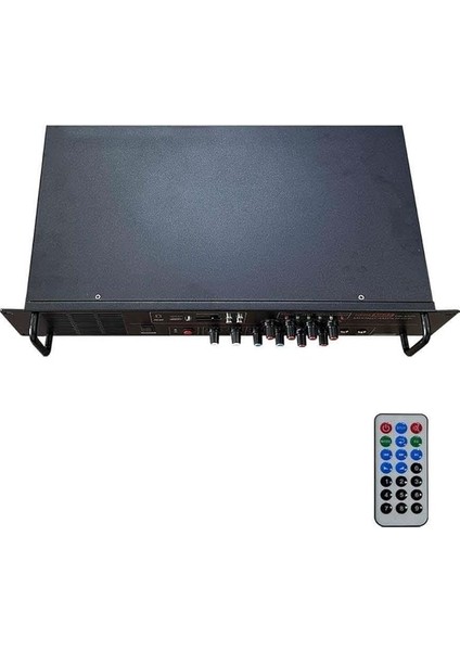 Merz HB-4600 Mixer Amfi 4 Bölgeli 4 Çıkışlı Anfi Zonlu 4X150W Bluetooth USB fırsatları