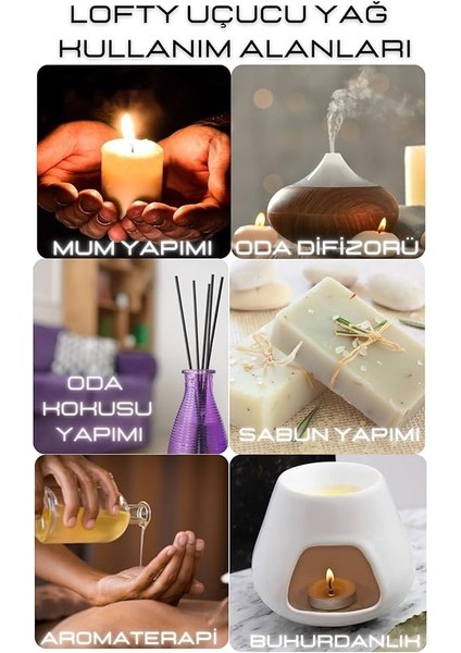 6x Çiçekler Seti Esansiyel Uçucu Yağ, Buhurdanlık Yağı, Difüzör Esansı, Oda Kokusu Sihirli Küre 10ML fiyatları