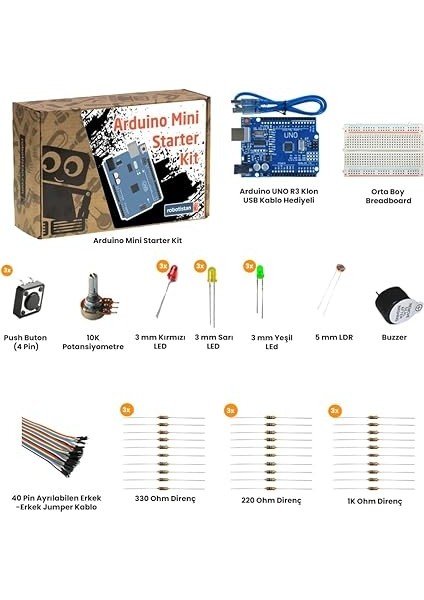 Uyumlu Mini Başlangıç Seti (Başlangıç Kitabı ile Birlikte) fiyatları