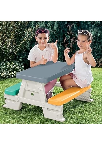 Üniseks Çocuk Piknik Masası Çok Renkli fiyatları