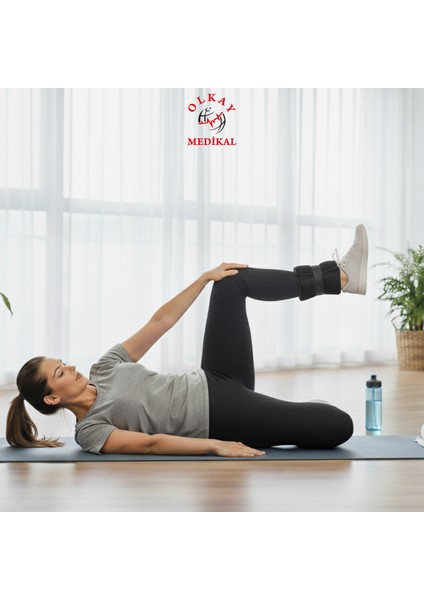 El ve Ayak Ağırlığı | Siyah | Cırtlı Ayarlanabilir | Fitness - Kondisyon - Spor | Egzersiz - Rehabilitasyon - Pilates modelleri