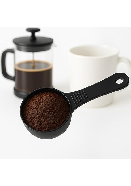 350 ml Cam French Press + Ölçü Kaşığı – Isıya Dayanıklı Cam, Paslanmaz Çelik Filtreli, Siyah Renkli Kahve ve Bitki Çayı Demliği fırsatları