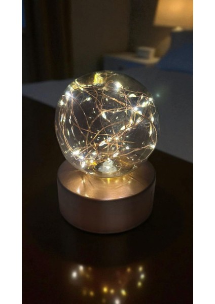 Yılbaşı Şarjlı Masa Lambası