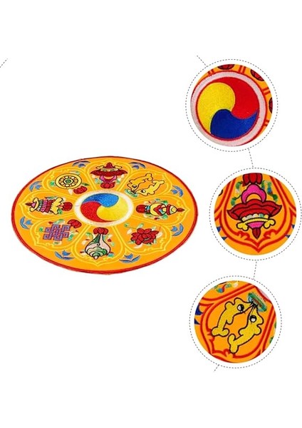 Tibet Tarzı Buddha Kasesi Yastığı Nakışlı Mat Hafif ve Taşınabilir Budizm Temalı Için Uygun Rahat ve Pratik Kullanım modelleri