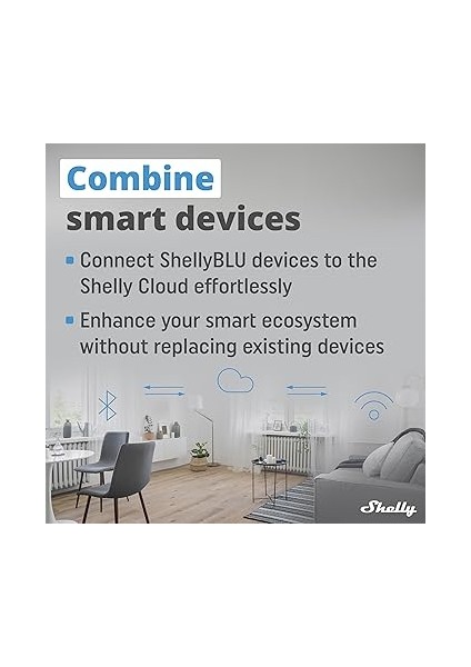 Blu Gateway | Bluetooth Wlan Ağ Geçidi Usb-A-Dongle | Ev Otomasyonu | Alexa ve Google Home ile Uyumlu | Ios Android Uygulaması | Kablosuz modelleri