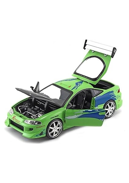 253203007, Hızlı ve Öfkeli Orijinal 1995 Mitsubishi, Lisanslı, Die- Cast (Metal), Açılabilir Parçalar (Kaput, Bagaj ve Kapılar), 1:24, 20 cm fiyatları