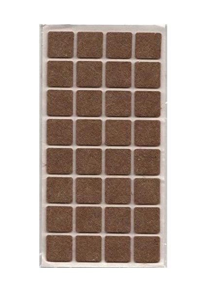 Mobilya Altı Zemin Koruyucu Keçe 25 * 25MM