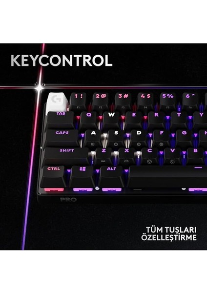 G Pro x 60 Lıghtspeed Kablosuz Oyun Klavyesi, Windows Pc Için Ultra Kompakt Tkl%60 Mekanik Klavye, Lıghtsync Rgb, Çift Katmanlı Pbt Tuş Kapakları, Gx Optik Dokunsal Anahtarlar, Siyah modelleri