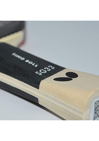 Timo Boll SG33 Masa Tenisi Raketi | Masa Tenisi Raketi Hobi ve Boş Zaman | Iddialı Boş Zaman Oyuncusu | Yüksek Kaliteli | Ittf Sertifikalı Addoy Kaplama | Içbükey Sap Şekli Akıllı Tutuşlu modelleri