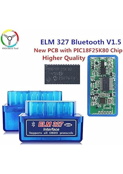Çift Çipsetli PIC18F25K80 Bluetooth Araç Arıza Tespit Cihazı V1.5 indirimleri