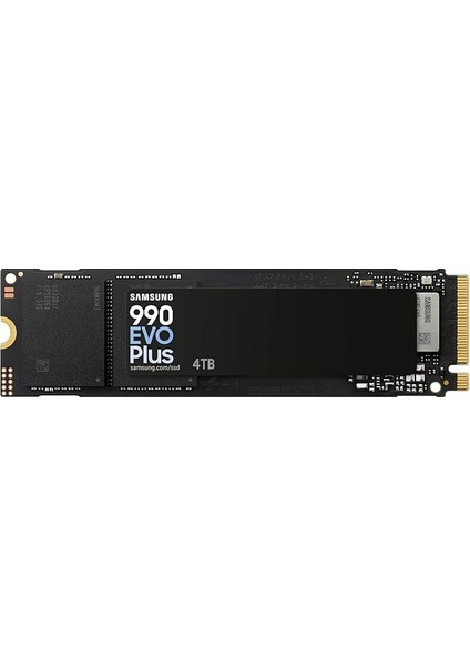 Dahili SSD 990 Evo Plus Nvme M.2 Pcıe 4.0 x 4/5.0x2, 4tb, 7250 Mb/s'ye Kadar Okuma Hızı, Akıllı Turbo Yazma 2.0, Oyun ve Çalışma Için Mükemmel, MZ-V9S4T0BW
