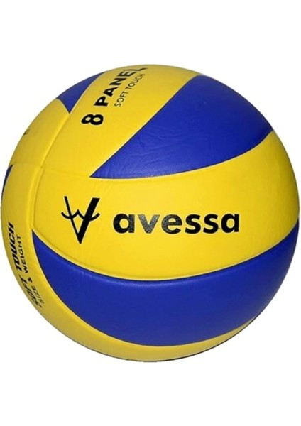 Voleybol Topu, Soft Yapıştırma, Okullar Için Uygun, Mavi-Sarı, VL-400