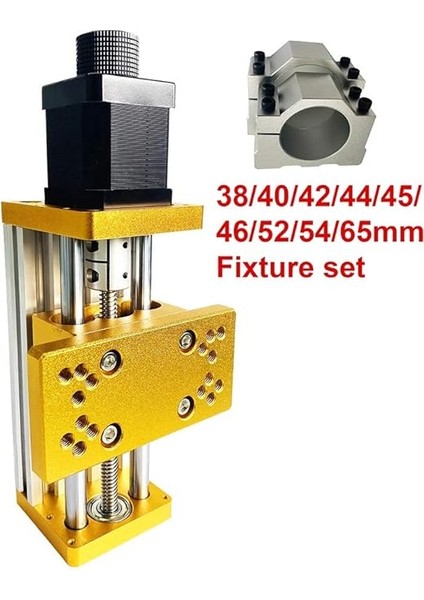 Cnc Freze Makinesi Aksesuarları Çok Fonksiyonlu Kayar Masa Için Zaxis Ayarlanabilir Uygulamak NEMA17 / 23 42BYG57 Adım Adım Adım fırsatları