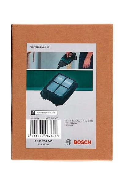 Accessories 2609256F45 Ön Filtre (Bosch Universalvac 18 Akülü Elektrikli Süpürge Için, Kartonda) fırsatları