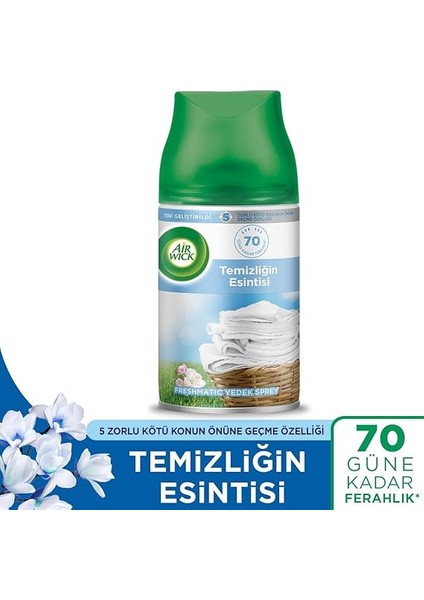 Wick Freshmatic Otomatik Oda Kokusu Temizliğin Esintisi Yedek Sprey fiyatları