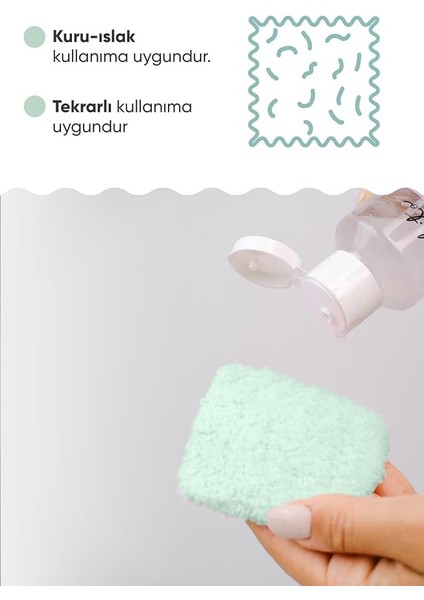 Remove It.all! Yıkanabilir Temizleme Pedleri 2 Adet Reusable Cleansing Pads 2 Pieces fırsatları