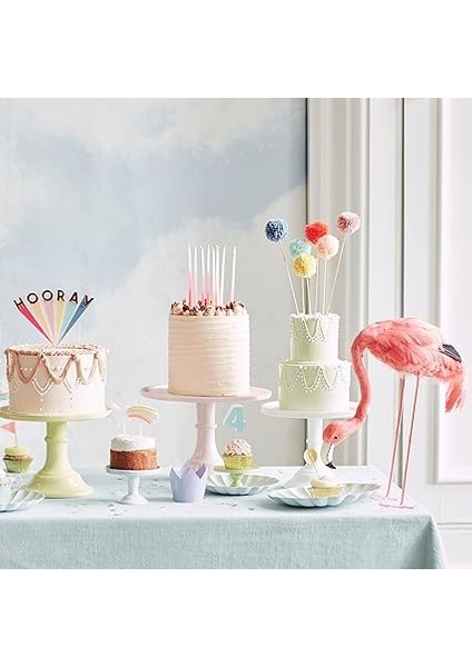 Meri 215884 Multi Pon Ponlu Pasta Süsü, Çok Renkli indirimleri