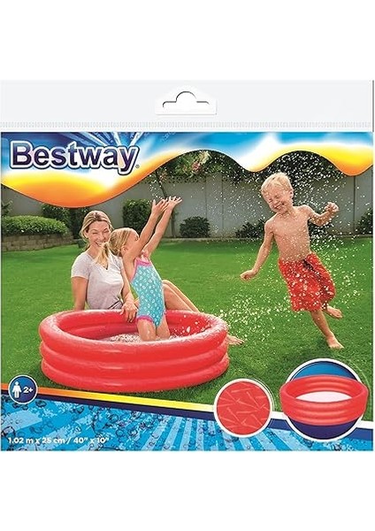 Çocuk Havuzu, Yuvarlak, Çok Renkli, Klasik, Çap 102 x 25 Cm, Çeşitli fırsatları