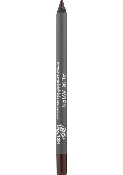 Avıen Uzun Süre Kalıcı Suya Dayanıklı Akma, Dağılma Yapmayan Kahverengi Göz Kalemi - Extreme Eggplant