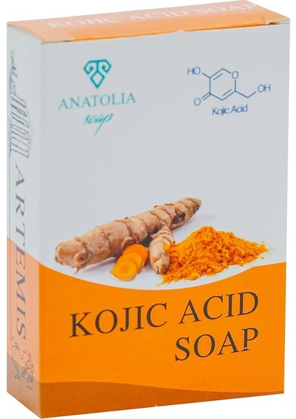 Asit Sabunu,koyu Leke, Ölü Hücre, Kolajen, Sivilce, Güneş Lekesi, Zerdeçal, Retinol, C Vitamini, E Vitamini, Kadınlar ve Erkekler Için Yüz Temizleyici.