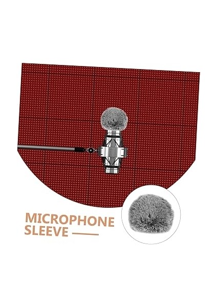 Rüzgarlık Mikrofon Kılıfı Tüylü Rüzgarlık Dış Mekan Kullanımı Için Mikrofon Aksesuarı Sünger Malzeme Uyumlu Markalar indirimleri