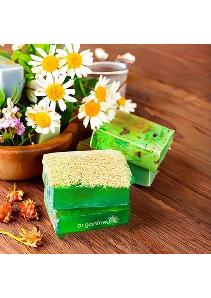 Doğal Kabak Lifli Çay Ağacı Sabunu 120 gr Tüm Cilt Tipleri Için Sivilce ve Siyah Nokta Karşıtı indirimleri