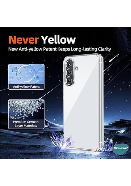 Samsung Galaxy A56 Kılıf Transparent Soft Şeffaf [galaxy A56 ile Uyumlu Kılıf - Şeffaf] modelleri