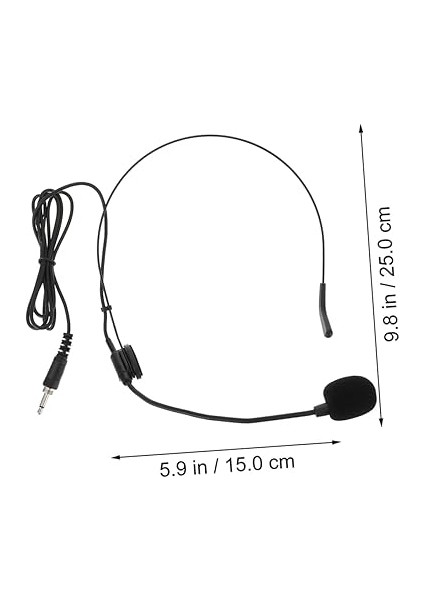 2 Adet Kablolu -Monte Kondansatör Mikrofon Hoparlör Amplifikatörü Gürültü Azaltma Rahat Sünger Malzeme -Günlük Konfor modelleri