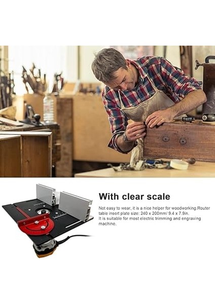 3'lü Yönlendirici Tabla Ekleme Plakası Alüminyum Alaşımlı Ahşap Freze Flip Board Kırpma Makinesi Gravür Yardımcı Alet Ağaç Işleme Tezgahları fiyatları