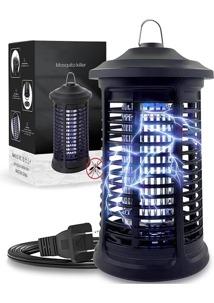Elektrikli Böcek Öldürücü Iç Mekan/dış Mekan, 4200V Yüksek Güçlü Sivrisinek Öldürücü Katil, Su Geçirmez Böcek Sineklik Zapper Sivrisinek Tuzağı Dış Mekan, Sinek Tuzağı, Ev, Bahçe, Arka Bahçe, Kamp
