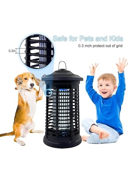 Elektrikli Böcek Öldürücü Iç Mekan/dış Mekan, 4200V Yüksek Güçlü Sivrisinek Öldürücü Katil, Su Geçirmez Böcek Sineklik Zapper Sivrisinek Tuzağı Dış Mekan, Sinek Tuzağı, Ev, Bahçe, Arka Bahçe, Kamp fiyatları