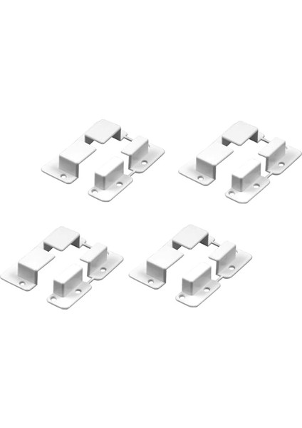 Bağlama Papucu Sineklik Sabitleme 17 mm x 25 mm Sineklik Profilleri Için 4 Adet