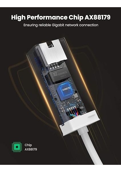 USB 3.0 To RJ45 Gigabit Ethernet Dönüştürücü Adaptör Beyaz indirimleri