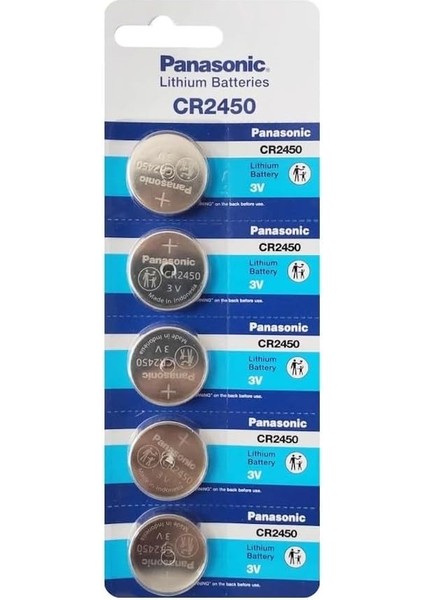 3 Volt Lityum Pil (5li Paket)