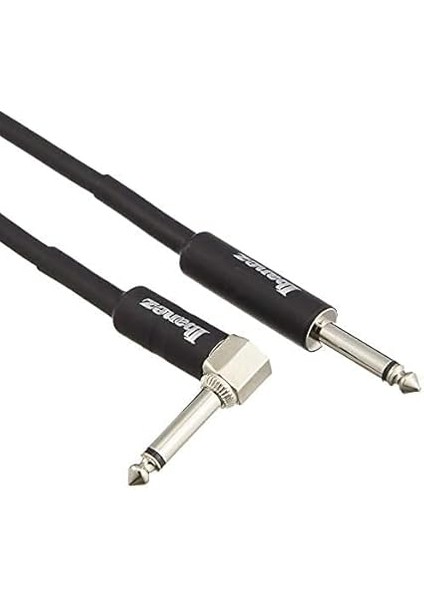 Sı Serisi (Standart) Enstrüman Kablosu - Düz ve Açılı Fiş - Jak - Jak, Siyah - 6,10 M / 20 Ft (SI20L) modelleri