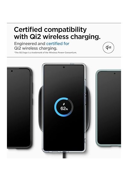 Galaxy S25 Ince Kılıf Ultra Hybrid Sararma Karşıtı Duraclear™ Hava Kanalı Teknolojisi™ Askeri Sınıf Koruma Magfit Özellikli Zero One Black Tasarım Kapak - ACS09003 modelleri