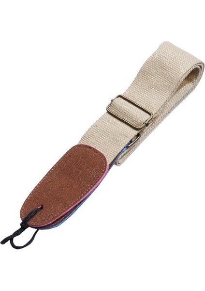HG22 Gitar Omuz Askısı Krem Renk 5 mm Genişlik 87-146 cm fırsatları
