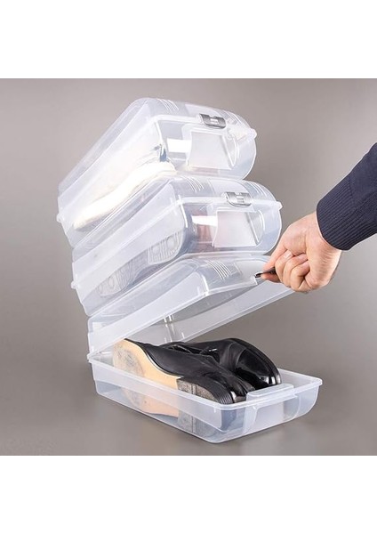 50817 Bay Ayakkabı Koruma Kutusu, Şeffaf, 37.5 x 21 x 13.5 cm indirimleri