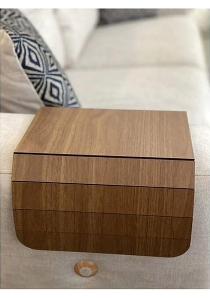 Ayarlanabilir Portatif Koltuk Kenar Ahşabı Yan Sehpa Koltuk Tepsisi Kolçak Sehpası fırsatları