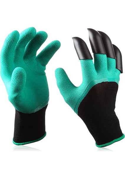 Geçirmez Bahçe Eldiveni, Sağ Elde, Pençeli, Kazma, Ekim ve Gül Budama Için, El Koruması, Erkek, Kadın, Güvenli Iş Eldiveni, Saplı Bahçe Hediyeleri