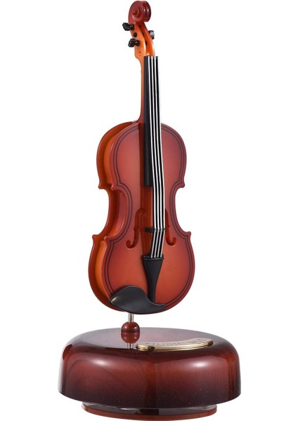 Müzik Kutusu Klasik Kurmalı Müzik Kutusu Dönen Müzik Kutusu Döner Taban Telli Müzik Aleti Minyatür Replika Artware Noel Doğum Günü Hediyesi Sevgililer Günü Anneler Günü Babalar Günü