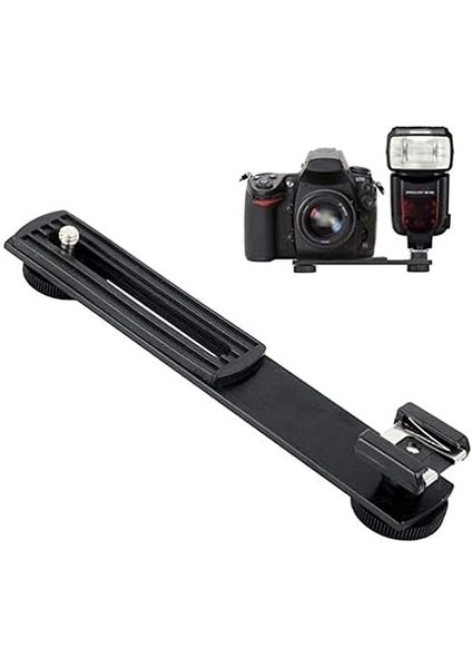 Dslr ve Dv Kameralar Için Flash Bracket, Flaş ve Aksesuar Bağlantı Adaptörü