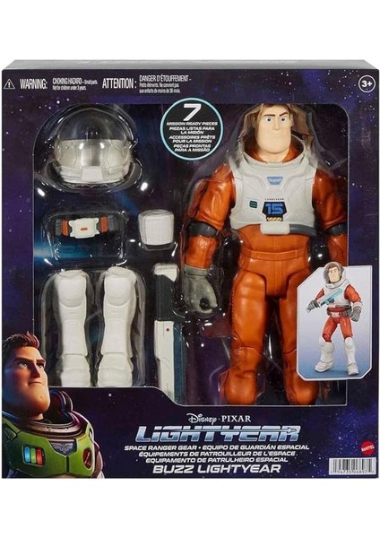 Disney Pixar Lightyear Büyük Figürler Serisi HHK10 - Buzz Lightyear Turuncu